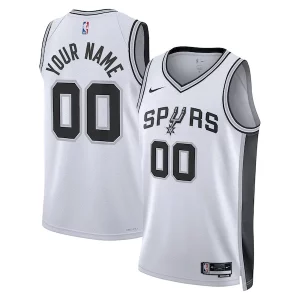 San Luxueux Antonio Spurs Nike Unisex Swingman Custom Jersey White Association Edition