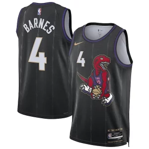 Scottie Barnes Toronto Raptors Nike Stylish Unisex 2024/25 Swingman Player Jersey City Edition Black
