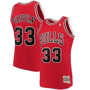 Scottie Pippen Chicago Bulls 1997/98 Big & Tall Hardwood Classics Swingman Jersey Red Collectible