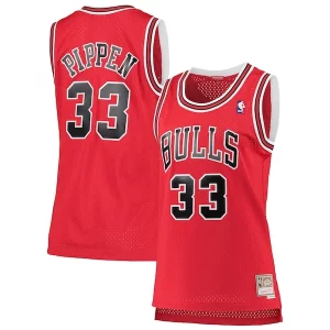 Scottie Pippen Chicago Bulls Women's 1997/98 Hardwood Classics Swingman Jersey Splendide Red