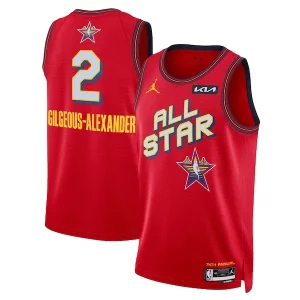 Shai Gilgeous Alexander Nike Unisex 2025 NBA Bold All Star Game Swingman Player Jersey Red