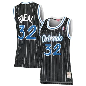 Shaquille O'Neal Orlando Gracieux Magic Women's 1995/96 Hardwood Classics Swingman Jersey Black