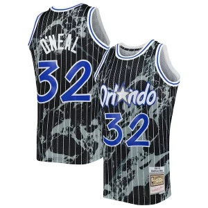 Shaquille O'Neal Orlando Magic 1994/95 Commémoratif Hardwood Classics Marble Swingman Jersey Black