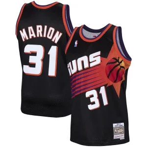 Shawn Marion Phoenix Suns 1999/00 Hardwood Classics Swingman Personalisable Jersey Black