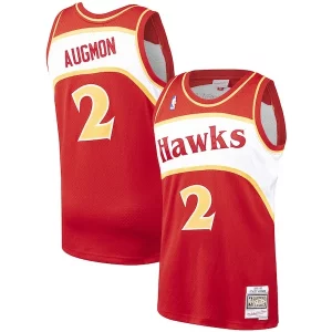 Stacey Augmon Atlanta Hawks 1991/92 Hardwood Classics Swingman Jersey Red Luxueux