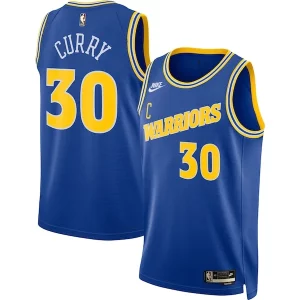 Stephen Curry Golden State Warriors Nike Swingman Collectible Jersey Classic Edition Blue