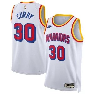 Stephen Curry Golden State Warriors Nike Unisex 2024/25 Swingman Jersey White Tendance Classic Edition