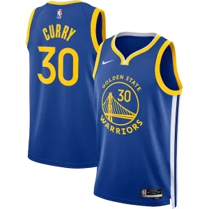 Stephen Curry Golden State Warriors Nike Unisex Swingman Jersey Sophistiqué Icon Edition Royal/White