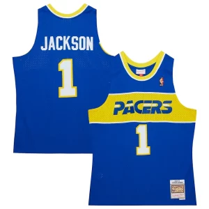 Stephen Jackson Indiana Éclatant Pacers Hardwood Classics Swingman Jersey Royal