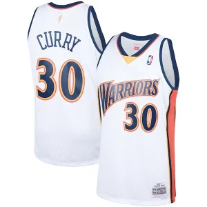 Stephen Refiné Curry Golden State Warriors Hardwood Classics Swingman Jersey White