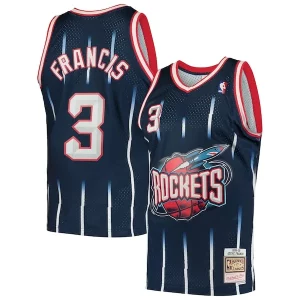 Steve Francis Houston Refiné Rockets Hardwood Classics Swingman Jersey Navy