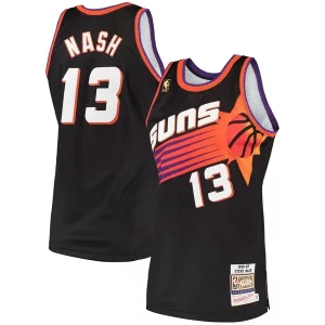 Steve Nash Phoenix Suns 1996/97 Hardwood Classics Uniques Authentic Jersey Black