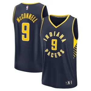T.J. McConnell Indiana Pacers Fast Break Replica Player Jersey Icon Edition Splendide Navy