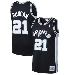 Tim Duncan San Antonio Spurs Classique 1998/99 Hardwood Classics Swingman Jersey Black