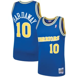 Tim Hardaway Golden State Warriors 1990/91 Hardwood Classics Swingman Jersey Royal Classique