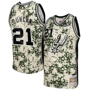 Tim Premium Duncan San Antonio Spurs 2013/14 Swingman Jersey Camo