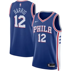 Tobias Harris Philadelphia 76ers Nike Unisex Swingman Jersey Icon Edition Moderne Royal
