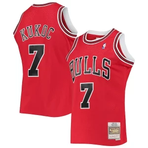Toni Kukoc Chicago Charming Bulls 1997/98 Hardwood Classics Swingman Jersey Red