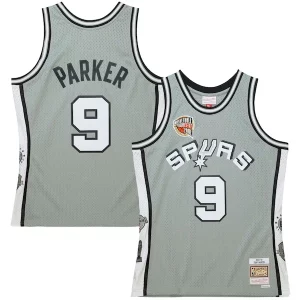 Tony Parker San Antonio Spurs Unisex Hall of Fame Class Incontournable of 2023 Throwback Swingman Jersey Gray