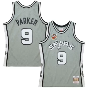 Tony Parker Authentique San Antonio Spurs Unisex Hall of Fame Class of 2023 Throwback Swingman Jersey Gray