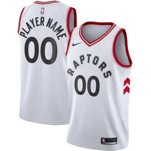 Toronto Raptors Nike 2020/21 Swingman Éclatant Custom Jersey Association Edition White