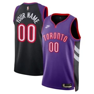 Toronto Raptors Nike Unisex Adult Swingman Custom Jersey Classic Edition Bold Purple