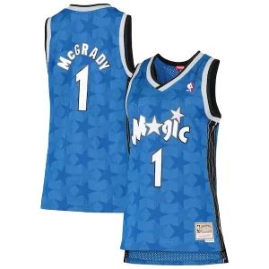 Tracy McGrady Orlando Magic Women's 2000/01 Hardwood Classics Swingman Unique Jersey Blue