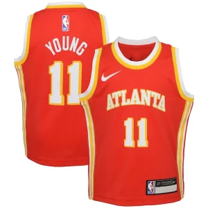 Trae Young Atlanta Hawks Nike Toddler Swingman Player Jersey Icon Haut de gamme Edition Red