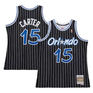 Vince Carter Orlando Authentique Magic 2009/10 Hardwood Classics Swingman Jersey Black