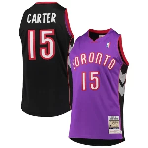Vince Carter Toronto Raptors 1999/2000 Hardwood Classics Authentic Jersey Prime Purple