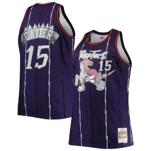 Vince Carter Toronto Raptors Big & Tall 1998/99 NBA 75th Anniversary Diamond Swingman Jersey Purple Stylish
