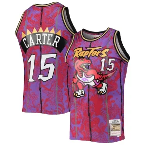 Vince Carter Toronto Raptors Hardwood Classics 1998/99 Lunar New Year Bold Swingman Jersey Purple