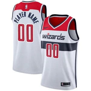 Washington Wizards Incontournable Nike 2020/21 Swingman Custom Jersey Association Edition White