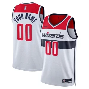 Washington Wizards Nike Prime Unisex Swingman Custom Jersey White Association Edition