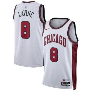 Zach LaVine Chicago Bulls Refiné Nike Unisex 2022/23 Swingman Jersey City Edition White