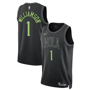 Zion Williamson Collectible New Orleans Pelicans Nike Unisex 2023/24 Swingman Jersey Black City Edition