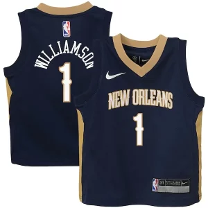 Zion Williamson New Orleans Pelicans Nike Toddler Replica Jersey Notable Icon Edition Navy